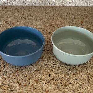Figment blue  and green bowls